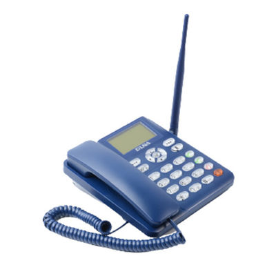 comprare Il telefono senza fili dello scrittorio di DLNA il MP3 GSM si raddoppia abilità di interferenza di Sim Gsm Desktop Phone Anti online manufacture