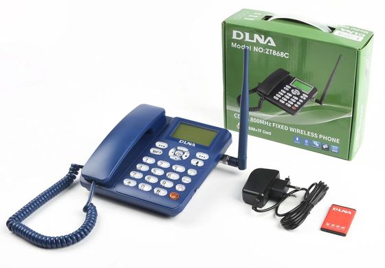 comprare CDMA 800MHz ha riparato il telefono senza fili DLNA ZT868C della linea terrestre della batteria CDMA del telefono 1000mAh online manufacture